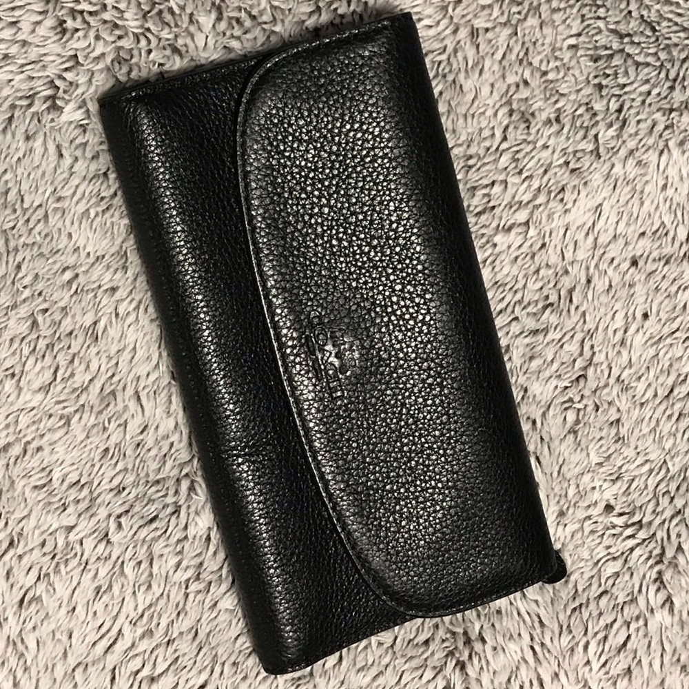 Coach Black Leather Wallet